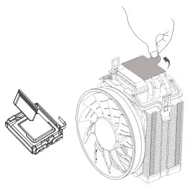 MARS GAMING MCPU33 CPU Cooler - 5