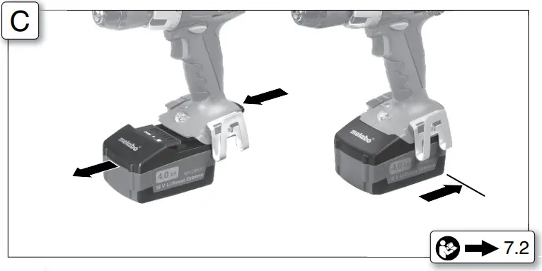 metabo BS, SB Series Cordless Drill Driver 01C