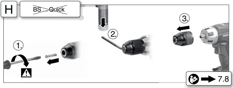 metabo BS, SB Series Cordless Drill Driver 01H