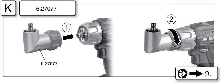 metabo BS, SB Series Cordless Drill Driver 01K