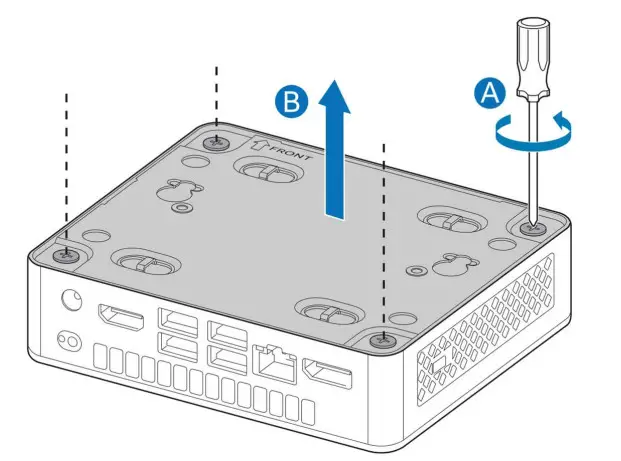 intel NUC 11 Essential Mini Desktop Computer - Figure 1