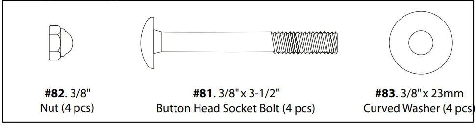 Sole 16208977000-1 Indoor cycle - HARDWARE STEP 1