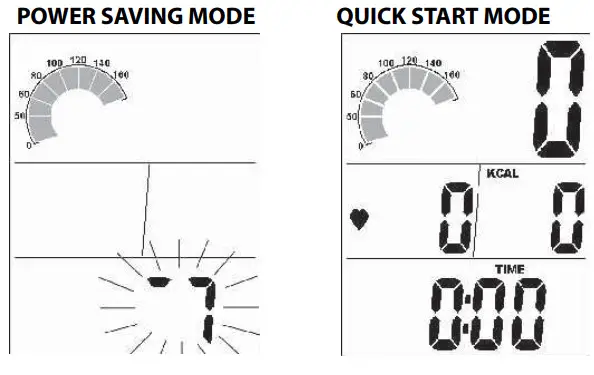 Sole 16208977000-1 Indoor cycle - POWER SAVING MODE