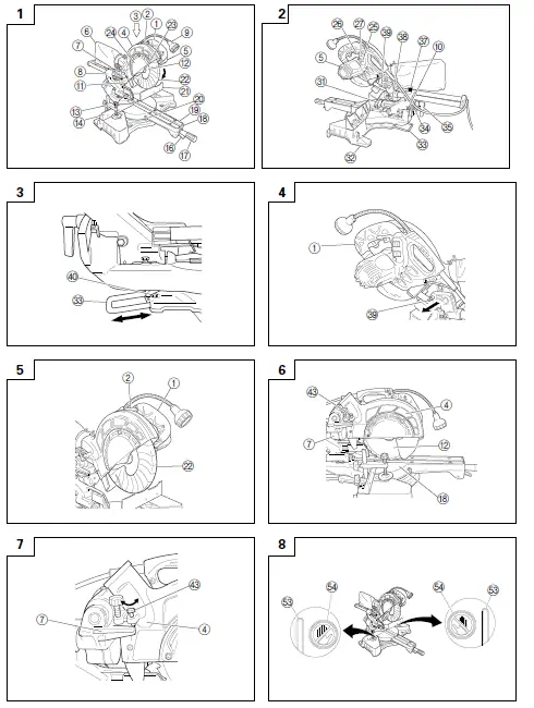 HiKOKI-C8FSHE-Slide-Compound-Miter-Saw-01