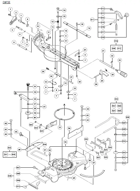 HiKOKI-C8FSHE-Slide-Compound-Miter-Saw-08