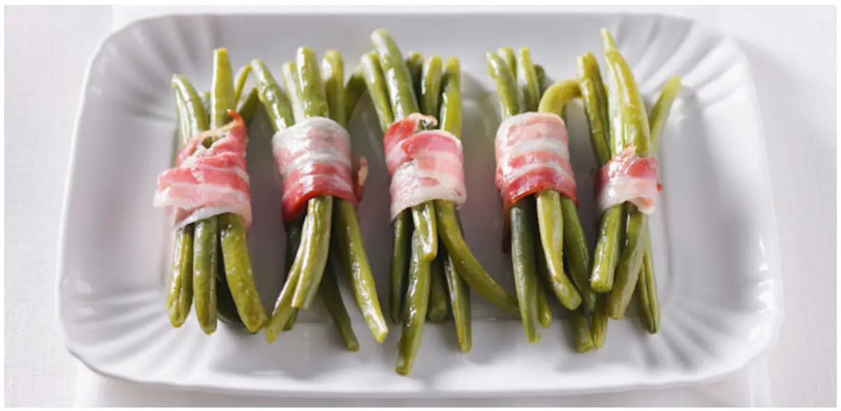 V-ZUG Beans Wrapped in Bacon