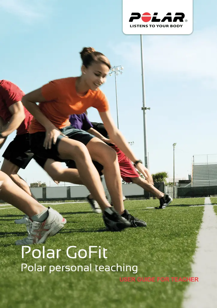Polar Gofit Web Service Physical Education Solution