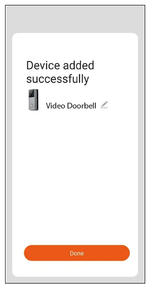 DENVER VDB-216 Smart Video Doorbell - App 8