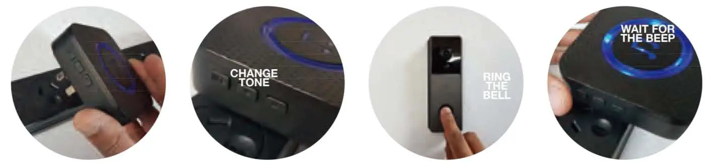 DENVER VDB-216 Smart Video Doorbell - Parts