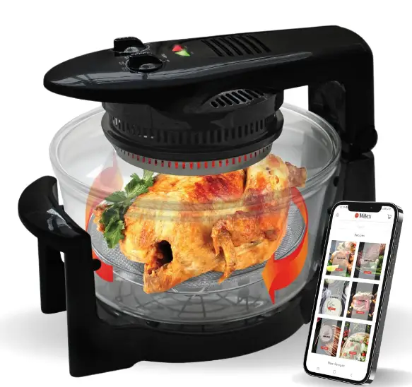 Milex MAF001 11 Liter Hurricane Air Fryer