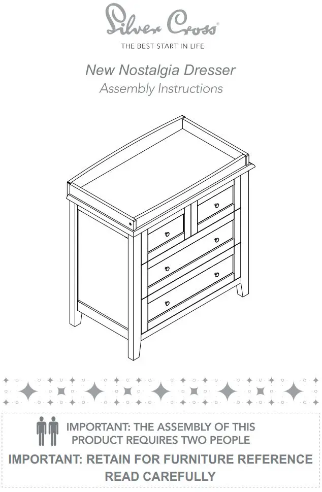Silver Cross AI-0501003395 New Nostalgia Sleigh Cot Instruction Manual