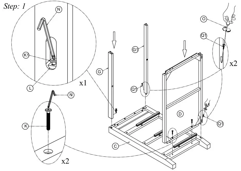 Silver Cross AI-0501003395 New Nostalgia Sleigh Cot Instruction Manual - How to use