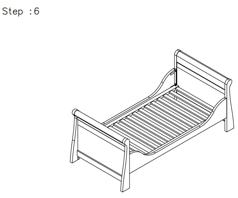 Silver Cross AI-0501003395 New Nostalgia Sleigh Cot Instruction Manual - To convert into