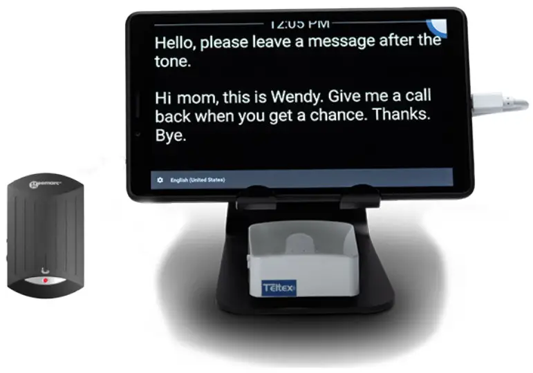 Teltex V2T-10 GLT Captioning Tablet with-