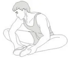 inSPORTline 5729 Exercise Bike Xbike User Manual - Inner Thigh Stretch