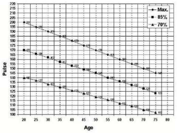 inSPORTline 5729 Exercise Bike Xbike User Manual - TRAININ PULSE RATE