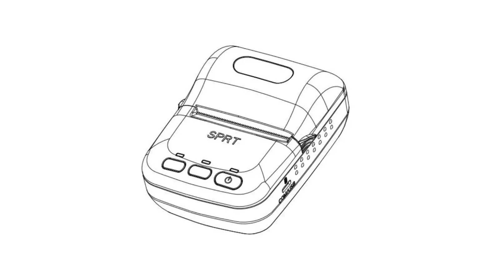 Sprt Sp-rmt12 Portable Thermal Printer User Manual Sprt Sp-rmt12 Portable Thermal Printer User Manual