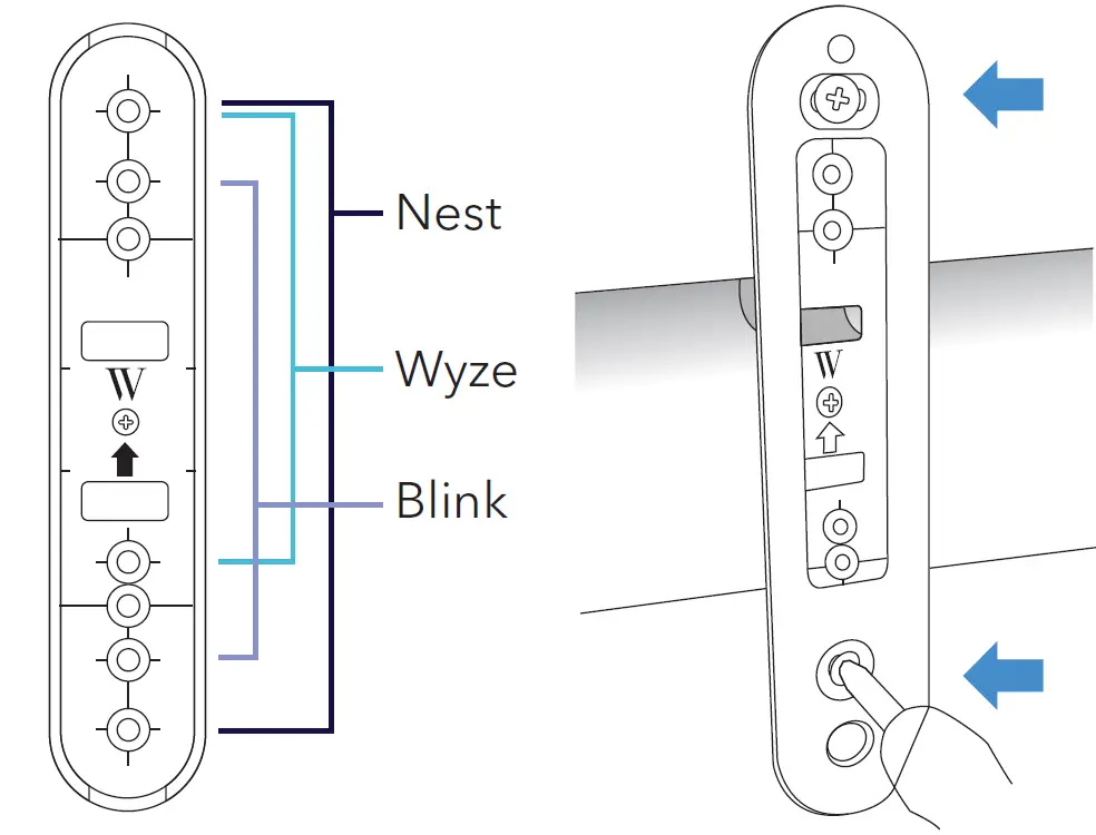 WASSERSTEIN Doorbell Vinyl Siding Mount 5