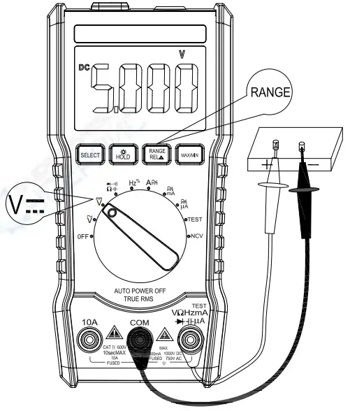 MESTEK DM92B 6000counts Pocket Digital Multimeter - Resolution