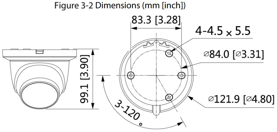 Dahua HDW3841TM IP Camera - fig 4