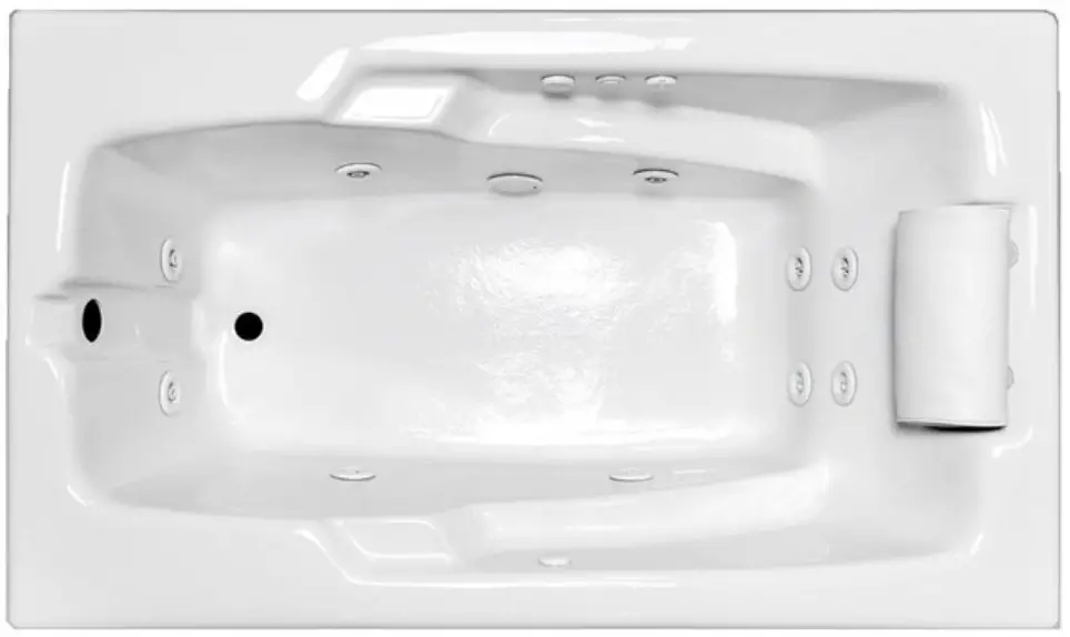 Laurel-Mountain-3666MW064-MERCER-VII-66-Inch-x-36-Inch-Drop-In-Acrylic-Whirlpool-PRODUCT