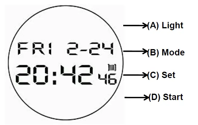 SKMEI 1142 Digital Watch 1