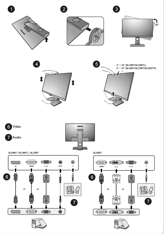 BenQ BL80T EQ V3 LCD Monitor - fig 1