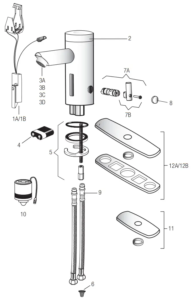 SLOAN Optima EAF-250 - FIGURE 10