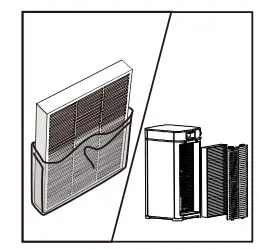 Medify Air MA-40 Air Cleaner Purifier - facing you