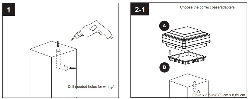 Harbor Breeze QPP55A M60 WH 1 60 Lumen 2 5 Watt White Low Voltage Low Voltage-fig5