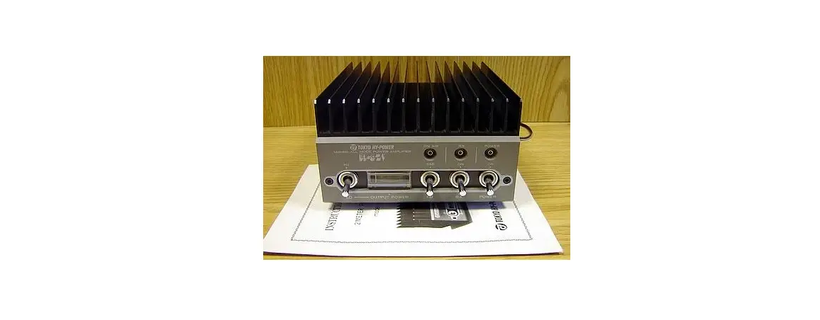 Tokyo Ny-power Hl-82v 2 Meter Power Amplifier Instruction Manual