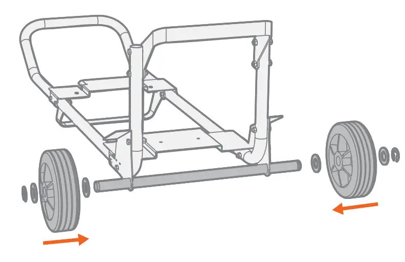 KEMPPI X5702010000 X5 Wire Feeder 2-Wheel Trolley - fig 6