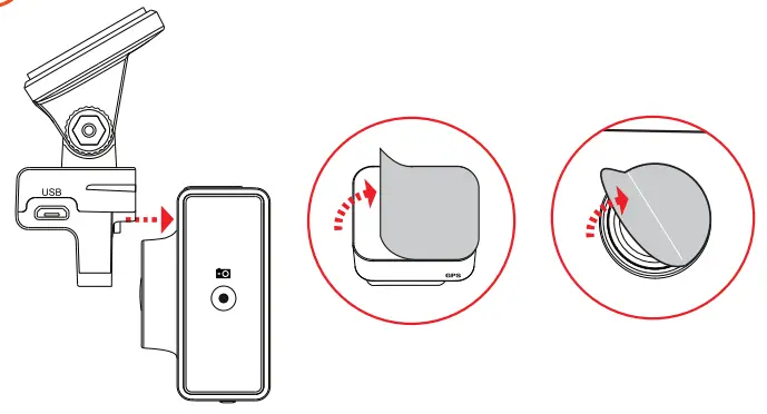 Cobra DASH CAM SC 200D - figure 6