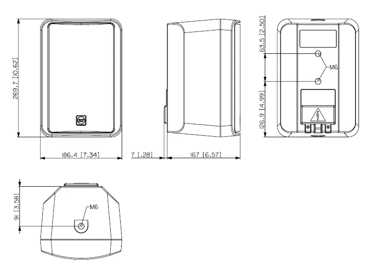 RCF-MR-40-Two-Way-Passive-Speaker-fig-11
