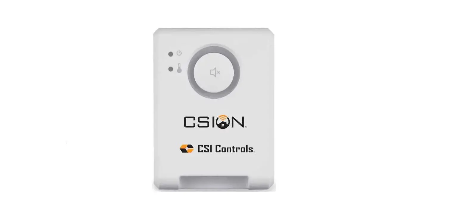 Csi Controls Csion 3r Alarm System Instruction Manual