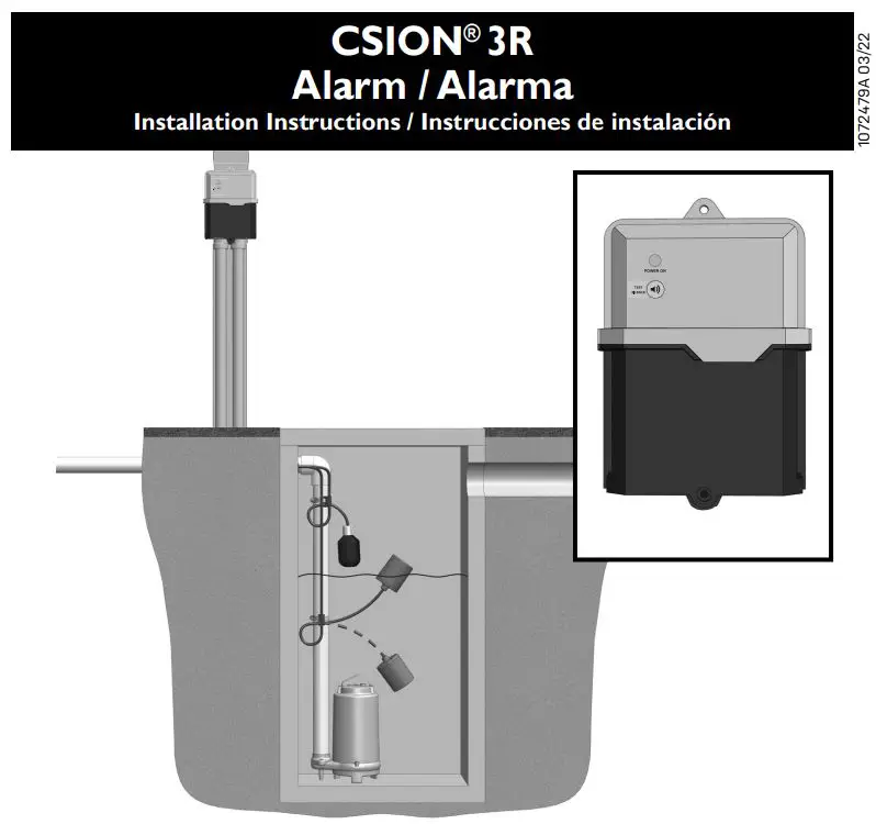CSI Controls CSION 3R Alarm System Instruction Manual