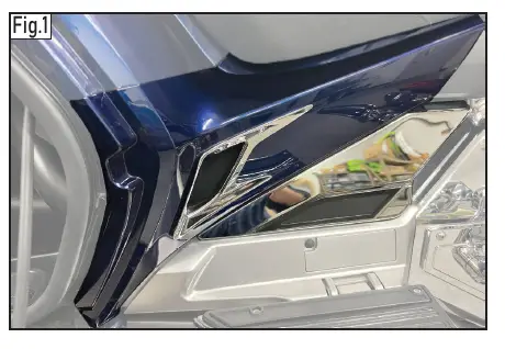 Goldstrike3D G0078180 Passenger Floorboard Mount Covers - 2