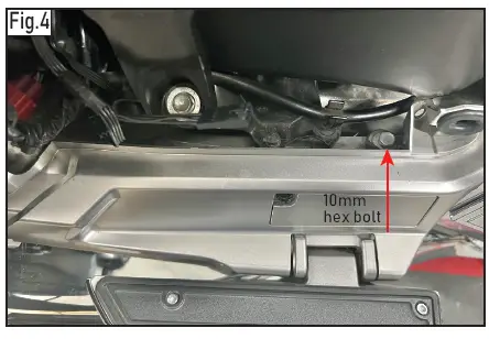 Goldstrike3D G0078180 Passenger Floorboard Mount Covers - 5