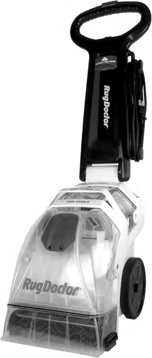 Rug Doctor TruDeep Cleaner Powerful Prograde Carpet Cleaner