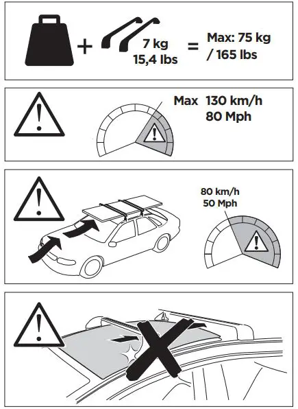 THULE-145329-Aluminium-Roof-Bars-to-Fit-Kia-Niro-fig-3