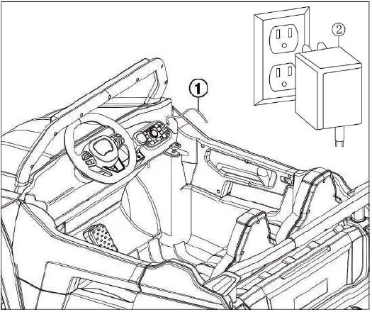 JOYWHALE-BW-U20-24V-2-Seater-Kids-Ride-on-UTV-Car-Powerful-Electric-Vehicle-fig- (14)