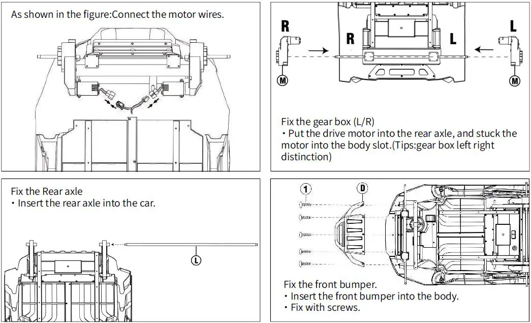 JOYWHALE-BW-U20-24V-2-Seater-Kids-Ride-on-UTV-Car-Powerful-Electric-Vehicle-fig- (5)