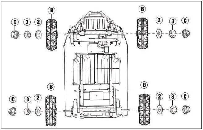 JOYWHALE-BW-U20-24V-2-Seater-Kids-Ride-on-UTV-Car-Powerful-Electric-Vehicle-fig- (6)