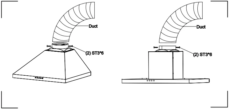 Amica KH 17285-3 E Kitchen Extractor Hood B3