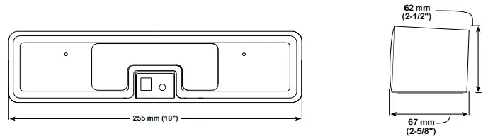 ZVOX AV100 AccuVoice TV Speaker -fig