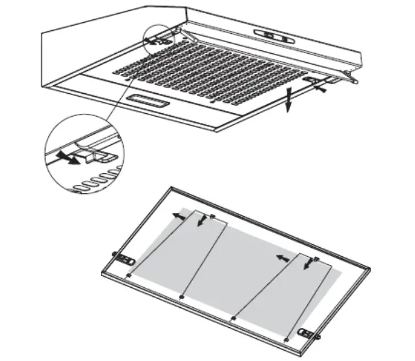 HOOVER HFT600X Cooker Hood - aluminium