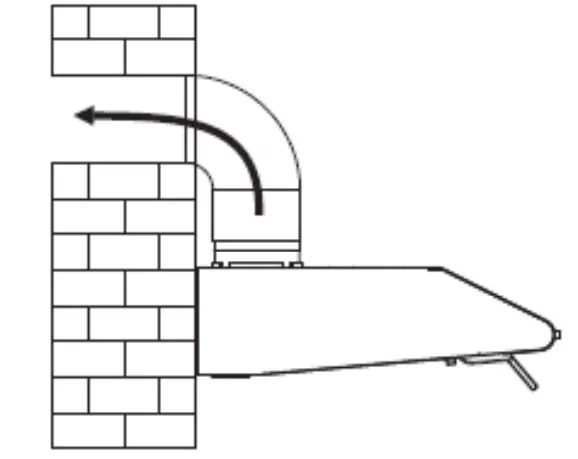 HOOVER HFT600X Cooker Hood - exhaust