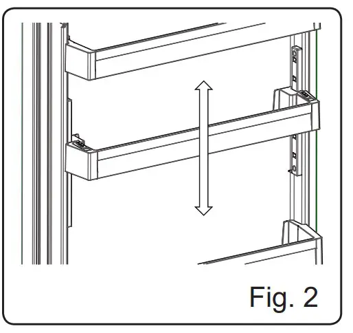 Adjustable Door Shelf