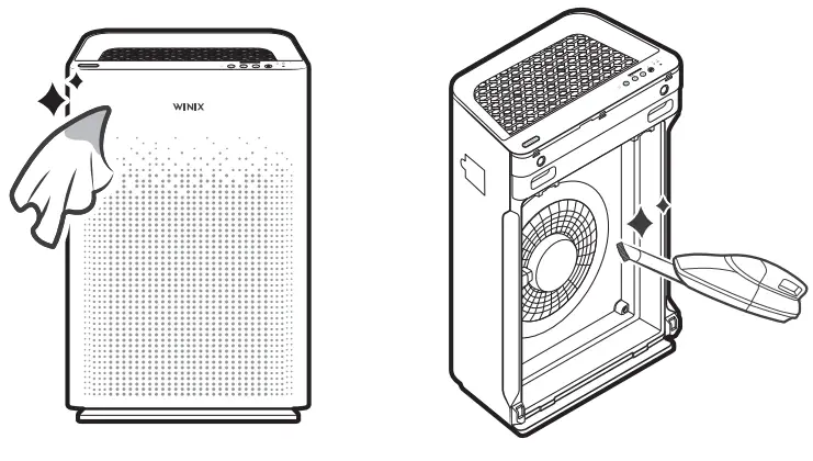 WINIX AM80 True HEPA Air Purifier - figure 9