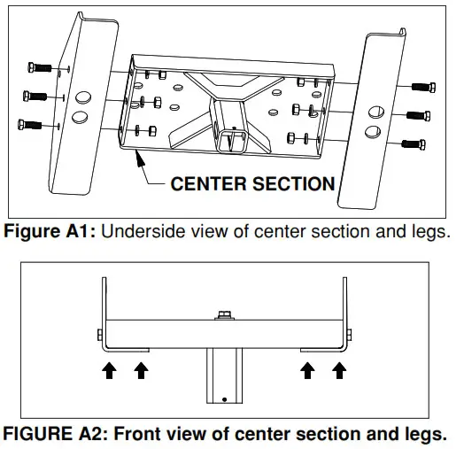 B W 3050 Companion Hitch-- ASSEMBLE BASE